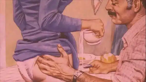 vintage erotic drawings