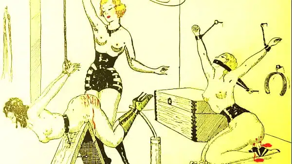 vintage erotic drawings