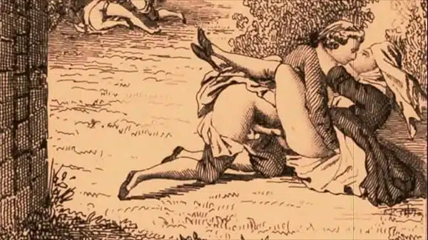 vintage erotic drawings