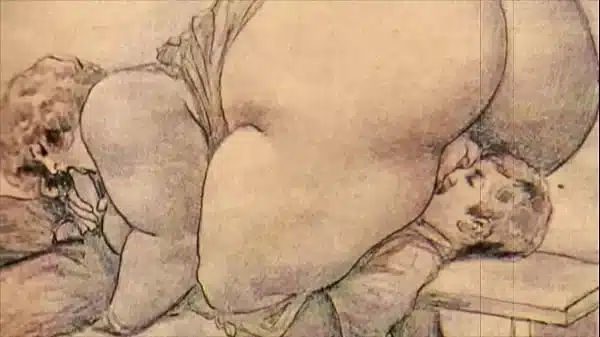 vintage erotic drawings