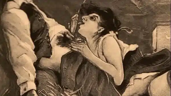 vintage erotic drawings