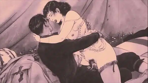 vintage erotic illustration