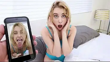 Blonde Stepsis Trades Her Tight Pussy for Privacy