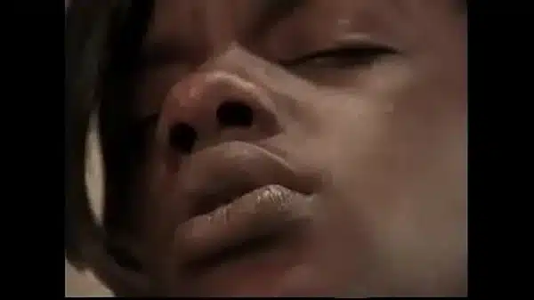 Ebony couple fuck hard