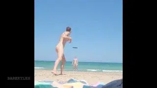 First we play frisbee, then he fris-breeds me