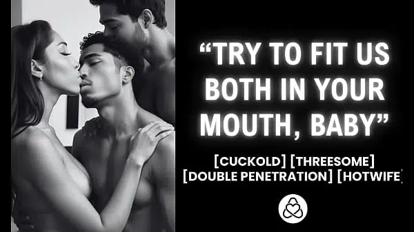 He came all over my wife | Husband shares | Double blowjob | Real couple | Creampie ASMR