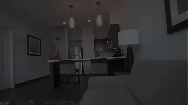 Thick stempmom Candice Dare doggystyle fucked in POV