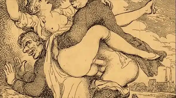 vintage erotic drawings