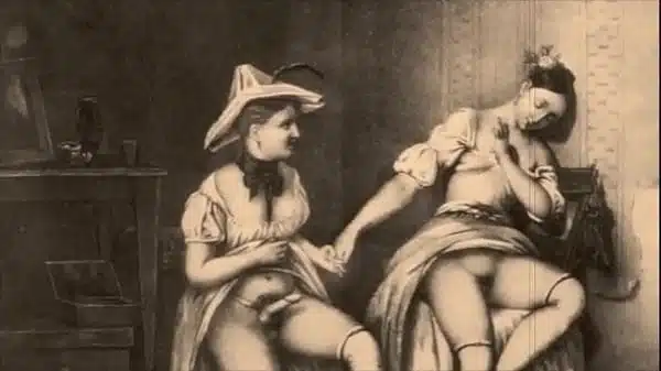 vintage erotic drawings