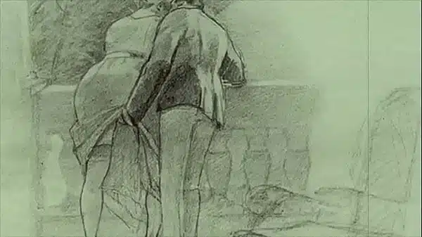 vintage erotic drawings