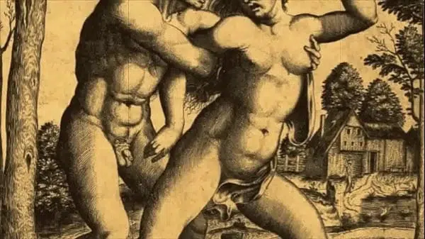 vintage erotic illustration