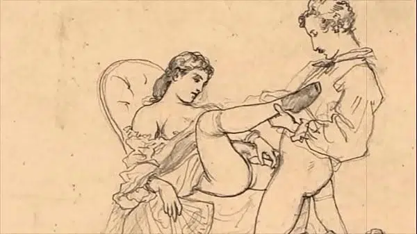 vintage erotic illustration