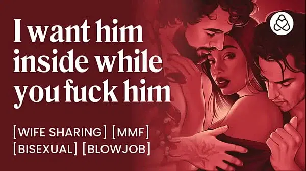 Wife shared and fucked in every hole at Christmas party | Bisexual DP husband and friend share her pussy and mouth | Christmas slut fantasy