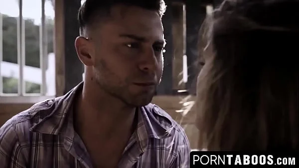 As he boasts, he hears something outside and tells the girls to shut up and wait. He storms out. Jamie staggers back over to Amanda!