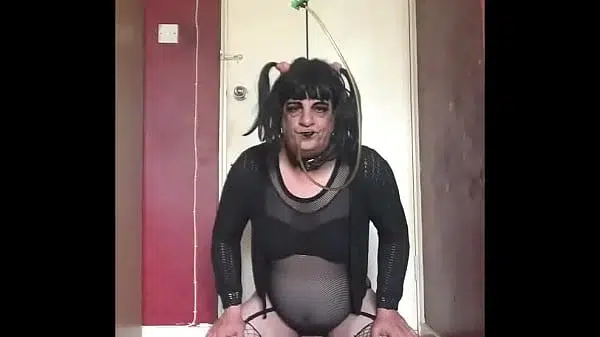 bisexual crossdresser loves how the haters are making him want to make even more piss videos for them vote me down i will keep uploading it with the 13 voting down wankers