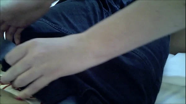 Blowjob with busty teen