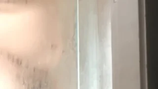 CHUBBY BOY TAKING A SHOWER