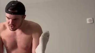 Cocky Muscle Hunk Flexes and Fucks Big Dick Bottom Bareback