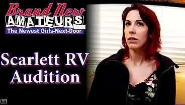 Curvy Redhead Scarlett Foxx Sloppy Deepthroat Gagging Intense Pound!