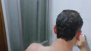 Guy Gets Caught in the Shower