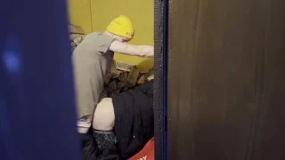 guys fuck in the barn