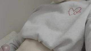 hot twink jerking off