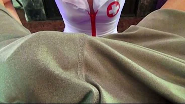 Ice Therapy – Hot Nurse Gives Cool Oral Comfort