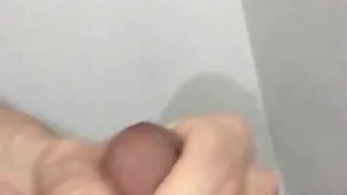 Jerking off in the fire escape stairs