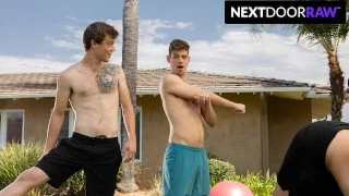 Jocks Exercise Each Other’s Butt Holes – Michael Del Ray, Scott Finn – NextDoorStudios