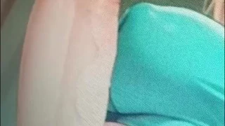 mamando verga grande y venoza hentai trans y besando su boca, primer plano