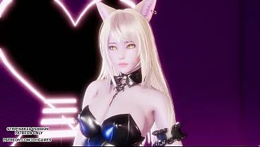 [MMD] HELLOVENUS – StickySticky Ahri Sexy Kpop Dance League of Legends Hentai Uncensored 4K 60FPS