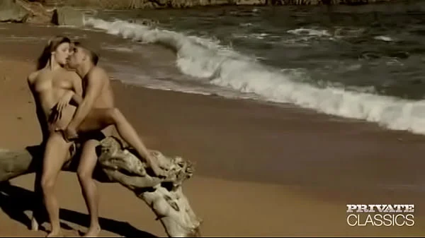 Monika Sweetheart and Private Ribas at the Beach