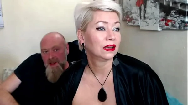 My sweet wife in the role of a dirty submissive slut to order! ))