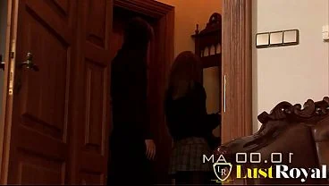 Nikol Sweet with natural tits has anal sex with a mature man