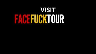 Petite Latina Throated DEEP Against The Wall By Monster Cock POV