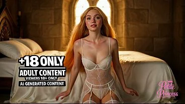 Petite Princess Rapunzel Yoga Stretching in Tower – Lonely Flexible Tease | AI 4K NSFW