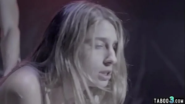 Petite teens taken by aliens and involved into an orgy