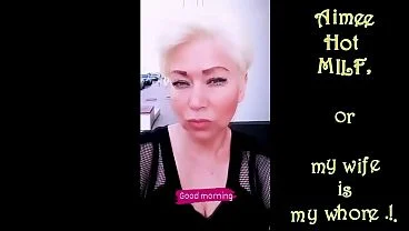 Russian writer Peter Stone exposes his whore wife’s pussy to the whole world…)))