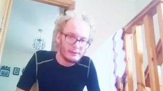 Very messy hair skinny femboy in a tight shirt has a very rough fuck with his teddy bear