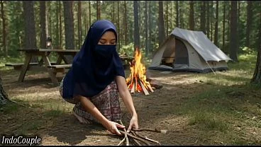 Wife Cheating on her Husband by fucking with her boss in the forest