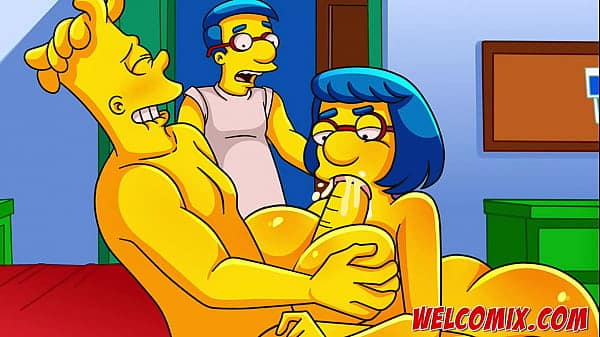 Fucking The Hot Milf In The Kitchen Simpsons Porn Comics