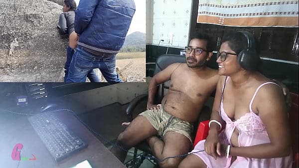 Indian Couple Porn Reaction Video In Hindi Hot Outdoor Porn Reaction