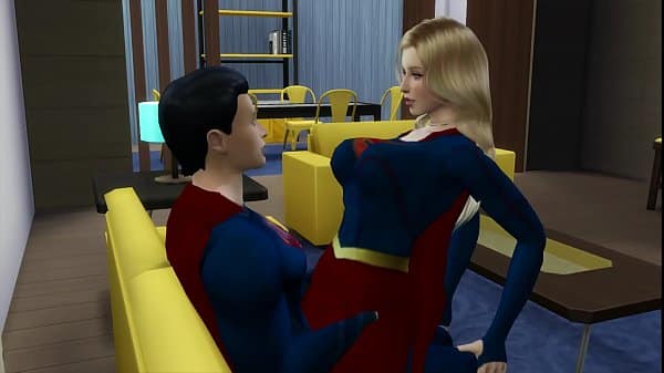 Superman Fucks Supergirl Dc Porn 3D
