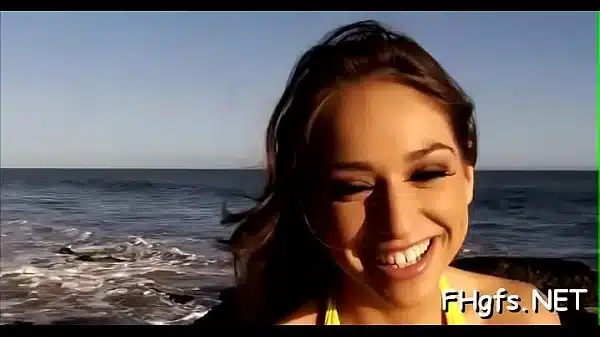 elegant brunette sa gets drilled hard