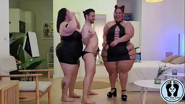 two bbw massive ass bouncing free promo